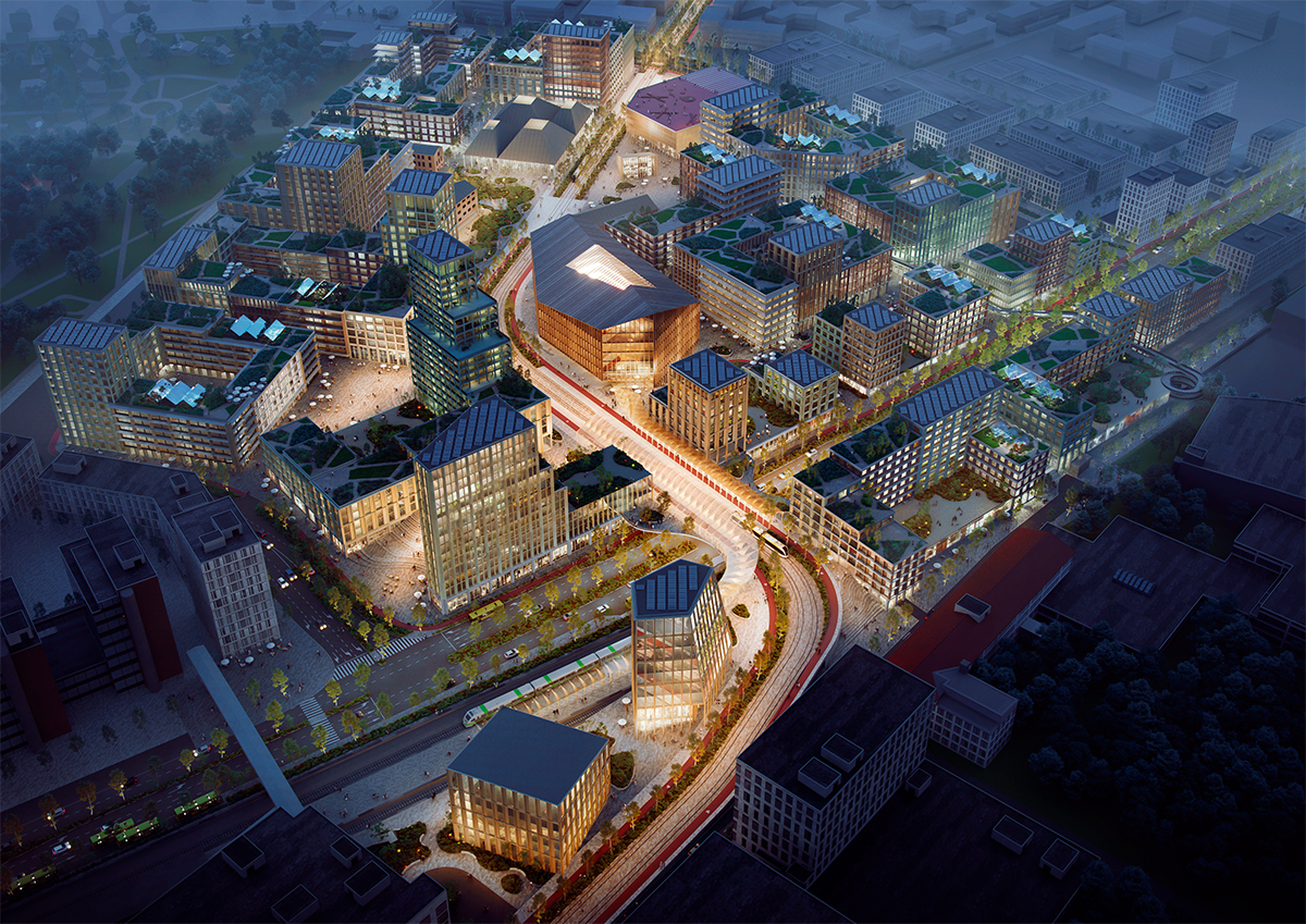 Kupittaan kärki Partnership Project, Turku